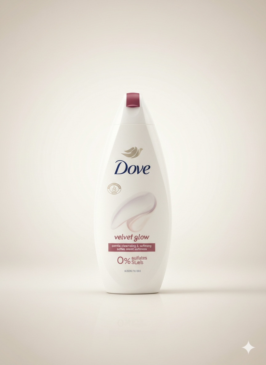 Dove Velvet Glow Body Wash