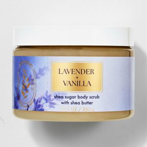 Lavender + Vanilla Shea Sugar Body Scrub