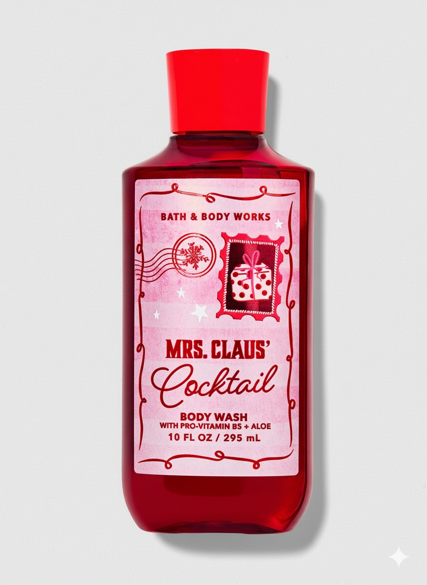 Mrs. Claus’ Cocktail Body Wash